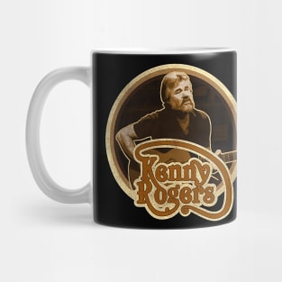 Kenny Rogers // Vintage Country Music // Mug